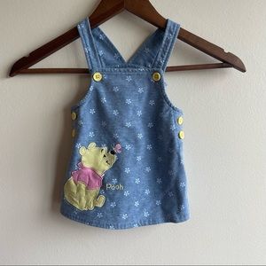 DISNEY BABY 4/$20 Pooh Romper Dress 12 Month